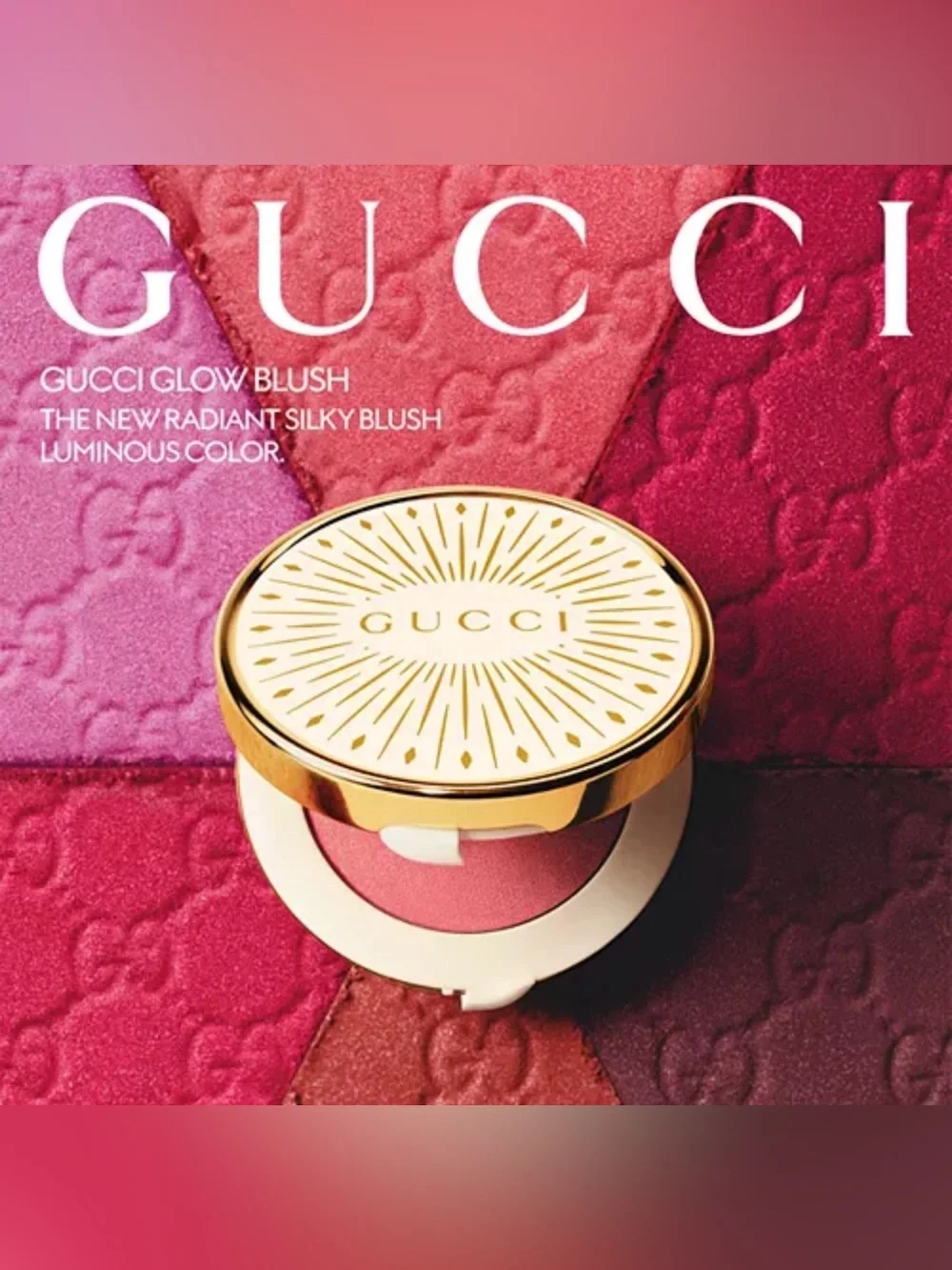 Arctic Rose Gucci Glow Dewy Blush Pink Full Size Brand New In Box Authentic